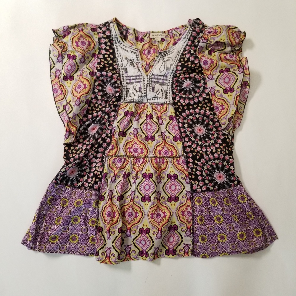 Purple Boho Tunic